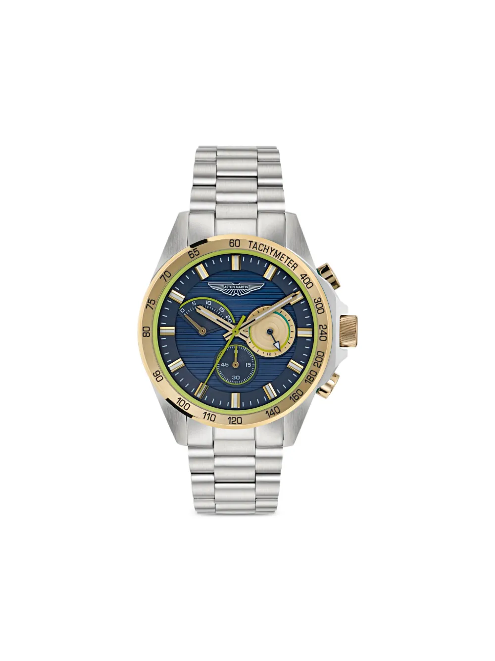 Aston Martin Watches Two Tone 44mm Watch - Blu