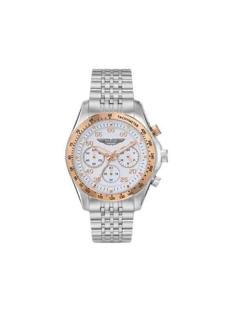 Aston Martin Watches two tone 44mm watch