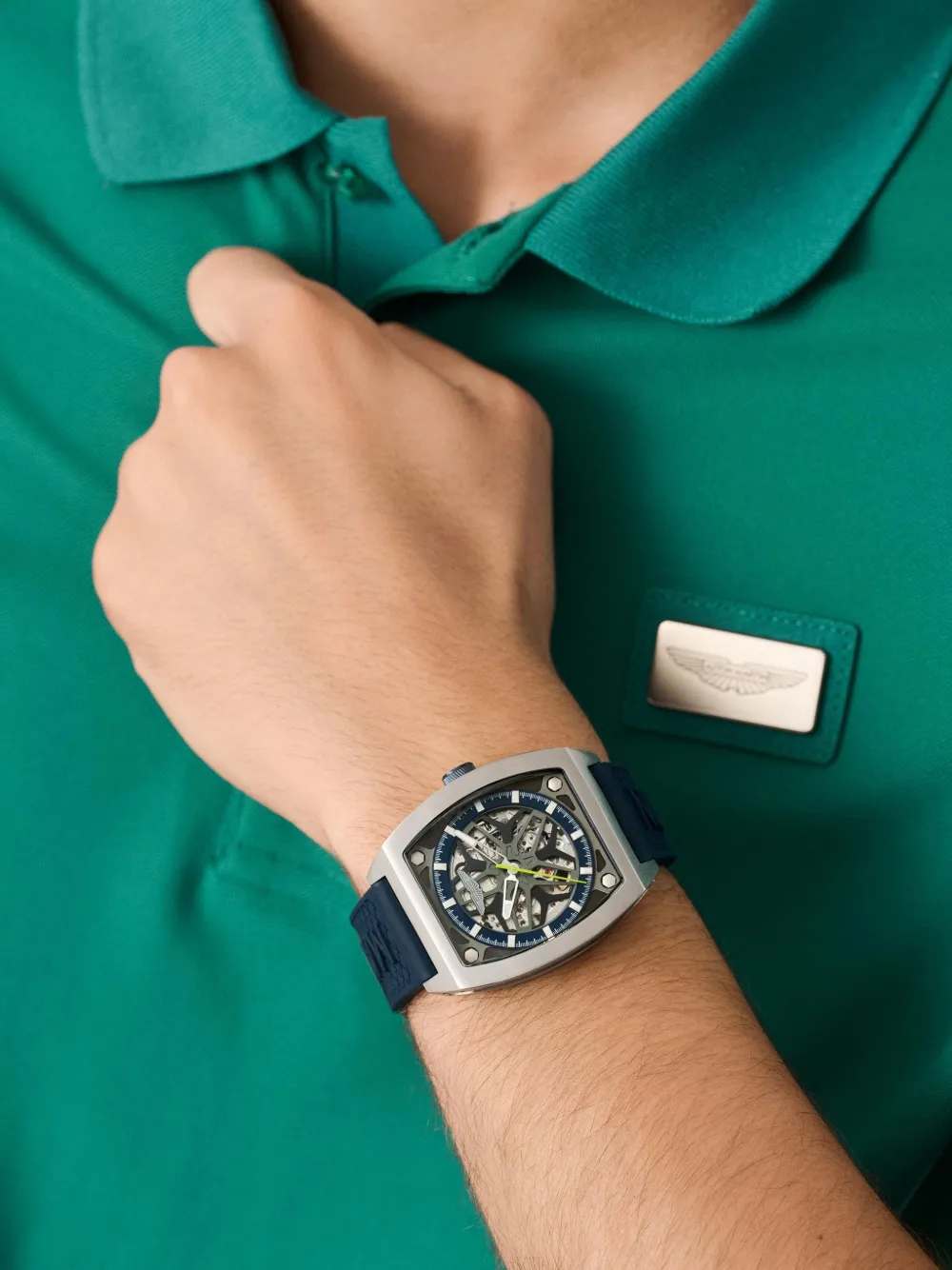 Case Blue Dial 41mm Watch