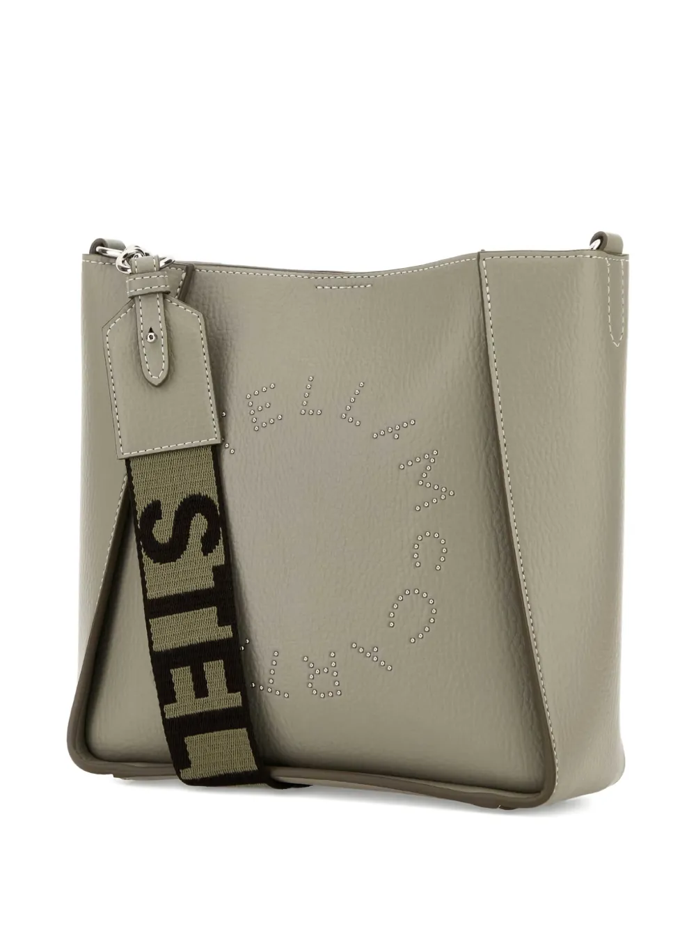 Stella McCartney Crossbodytas met logo Grijs