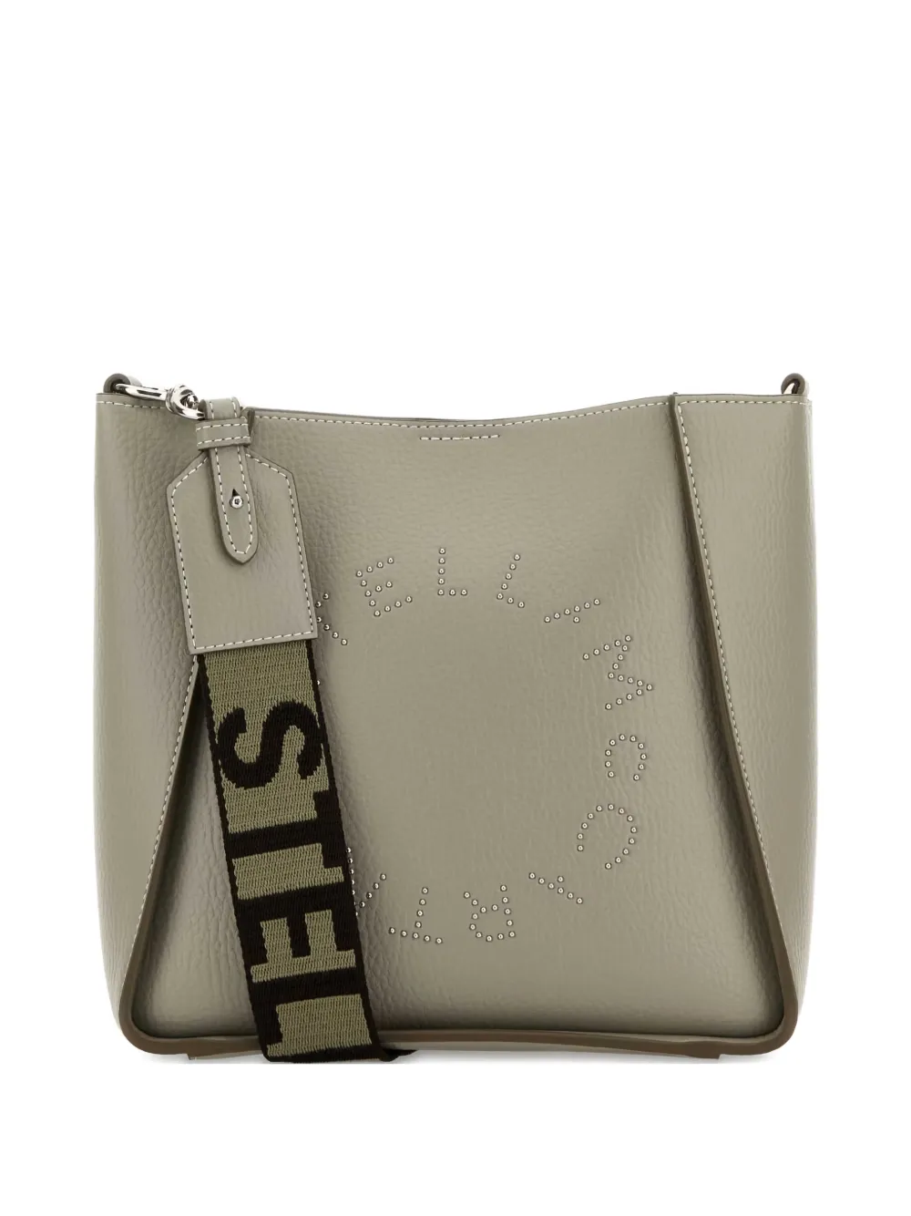 Stella McCartney logo cross body bag - Grigio