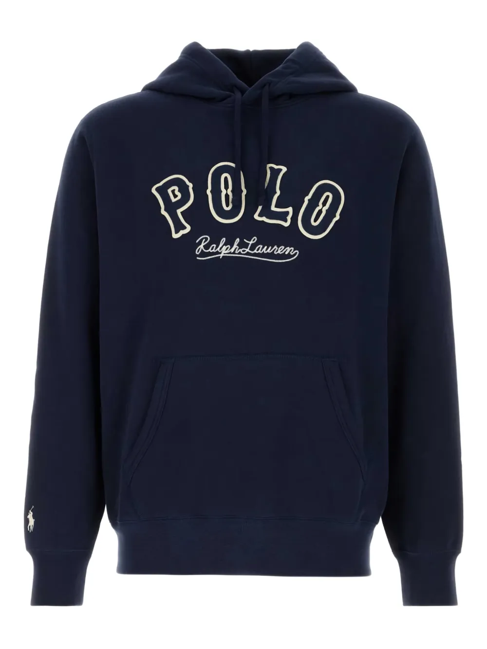 Polo Ralph Lauren logo-detail hoodie - Blu
