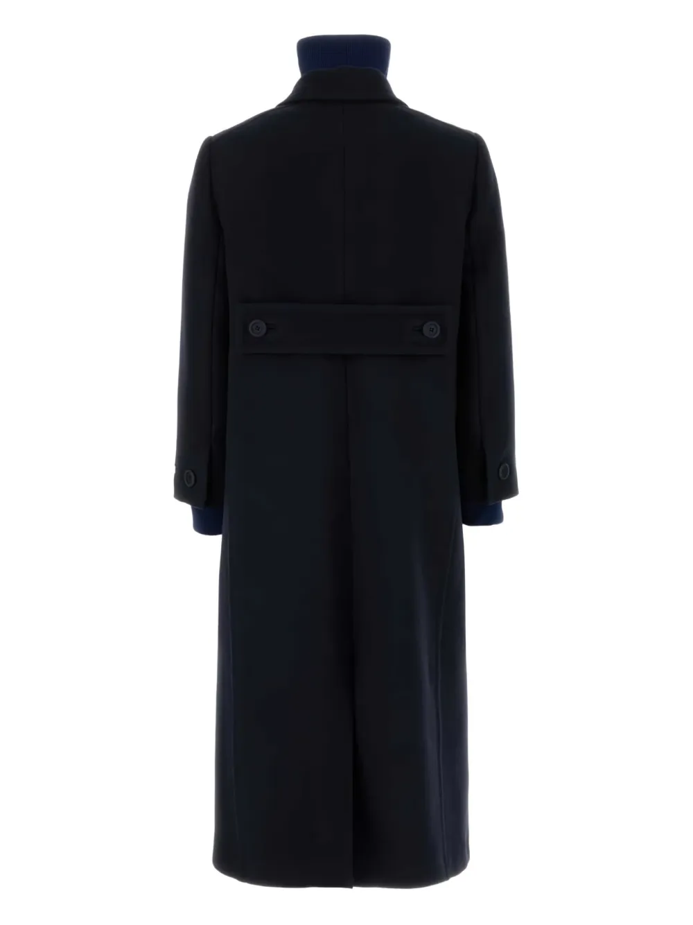 Prada Jas met dubbele rij knopen Blauw