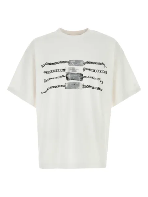Alexander Wang chain graphic cotton T-shirt