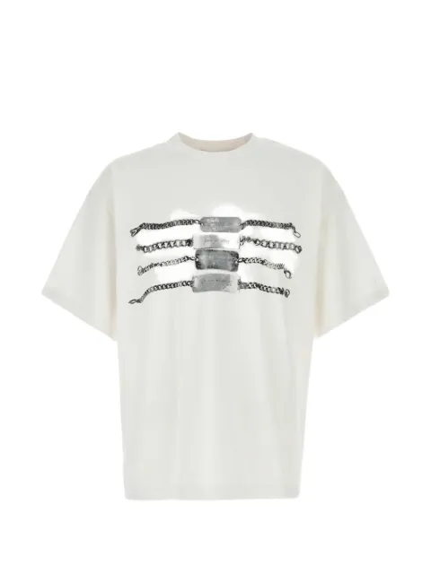 Alexander Wang playera Chain Graphic