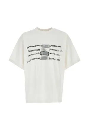 Vaquera トロンプルイユ　Tシャツ Vaquera トロンプルイユ Tシャツ | ホワイト | FARFETCH JP