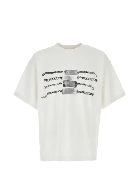 Alexander Wang playera Chain Graphic