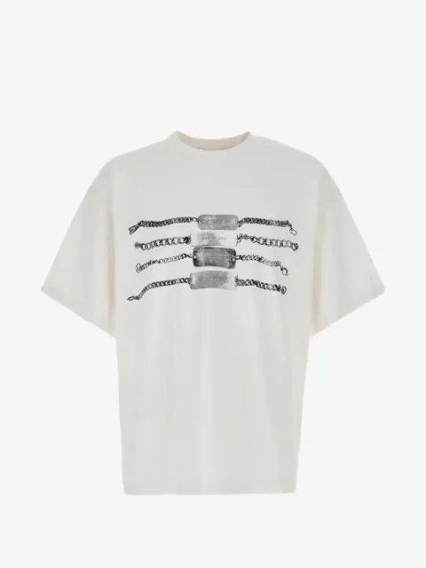 Alexander Wang playera Chain Graphic