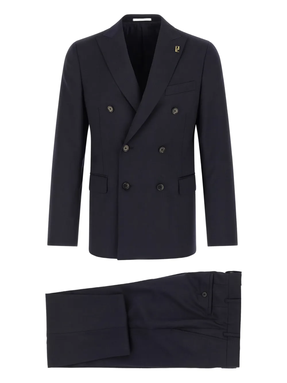 Pal Zileri Lord double-breasted peak-lapels suit | Blue | Image 1