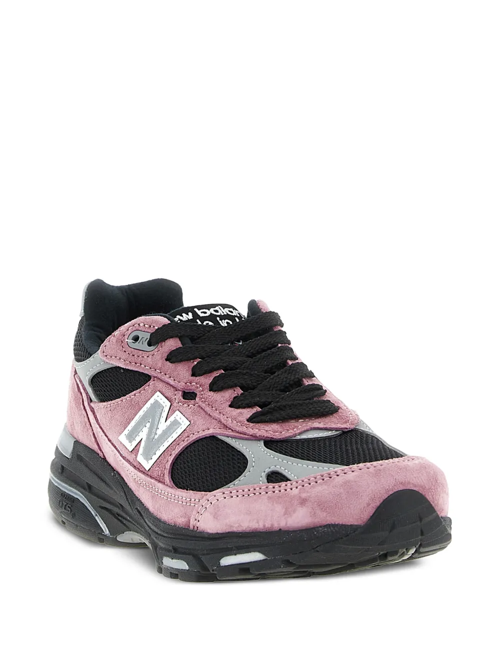 New Balance 993 sneakers met reflecterend logo Roze