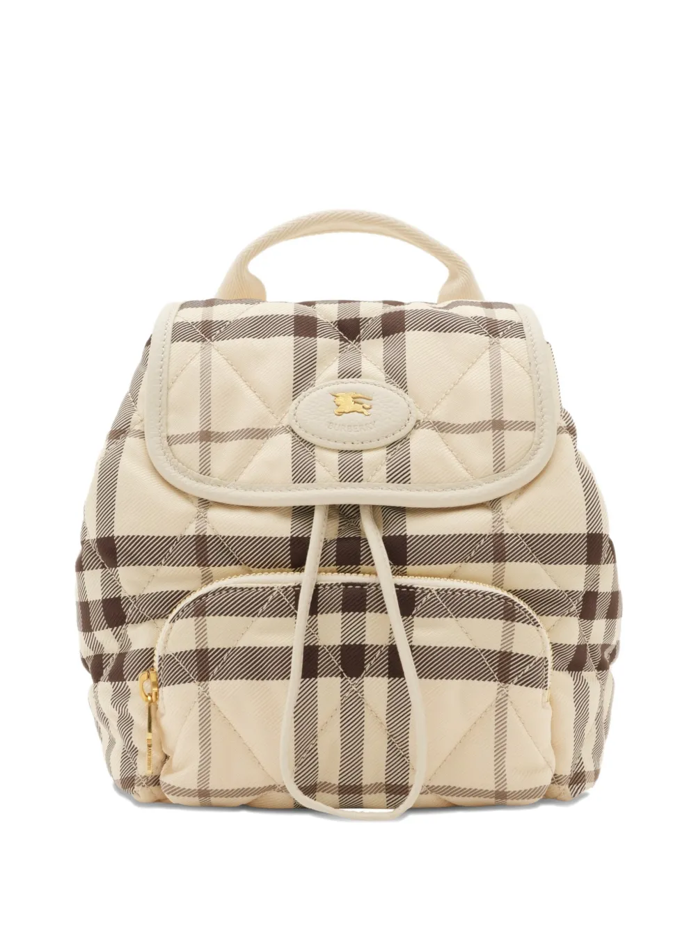 Burberry Zaino Horseshoe mini - Toni neutri