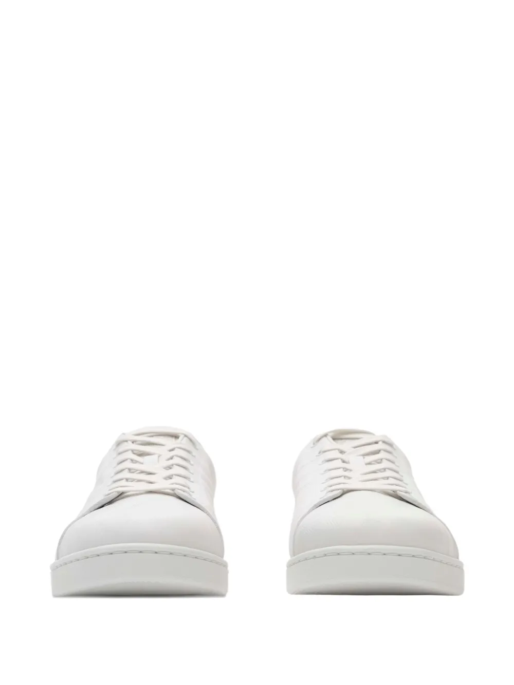 Burberry embossed-check leather sneakers | Low-Tops | Image 2