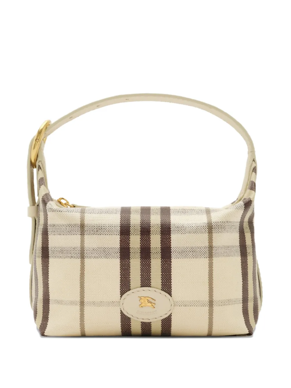 Burberry Borsa tote Highlands mini - Toni neutri