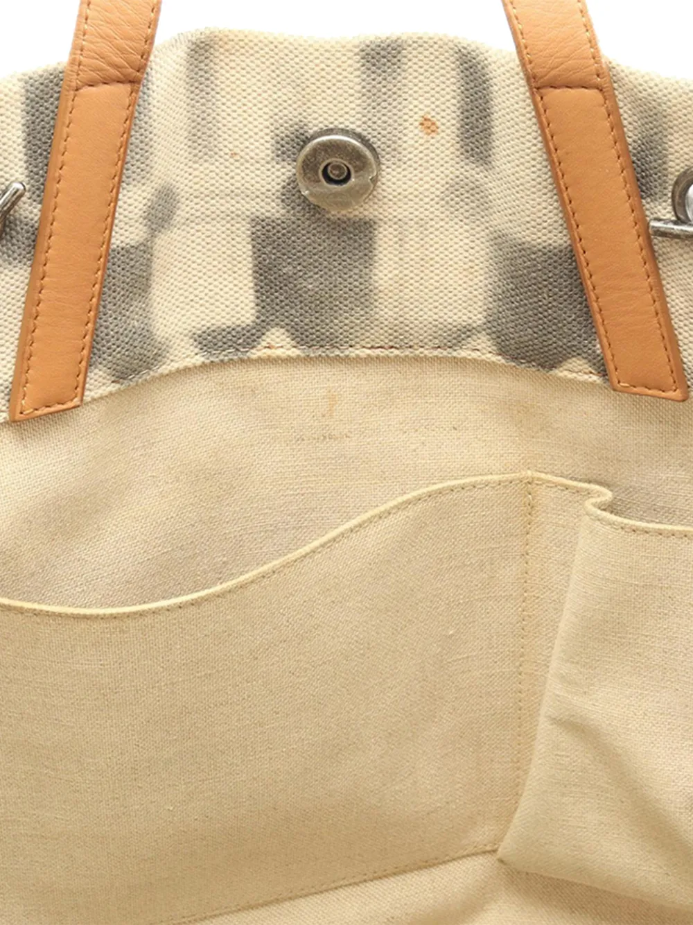 CHANEL Pre-owned 2018 Small Canvas Paris-greece Iliad Tote Bag In Brown