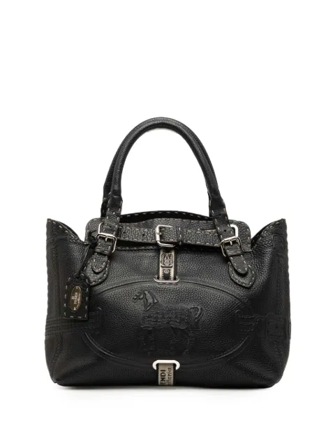 Fendi Pre-Owned bolsa de mano Selleria Grand Borghese de piel 2000-2010