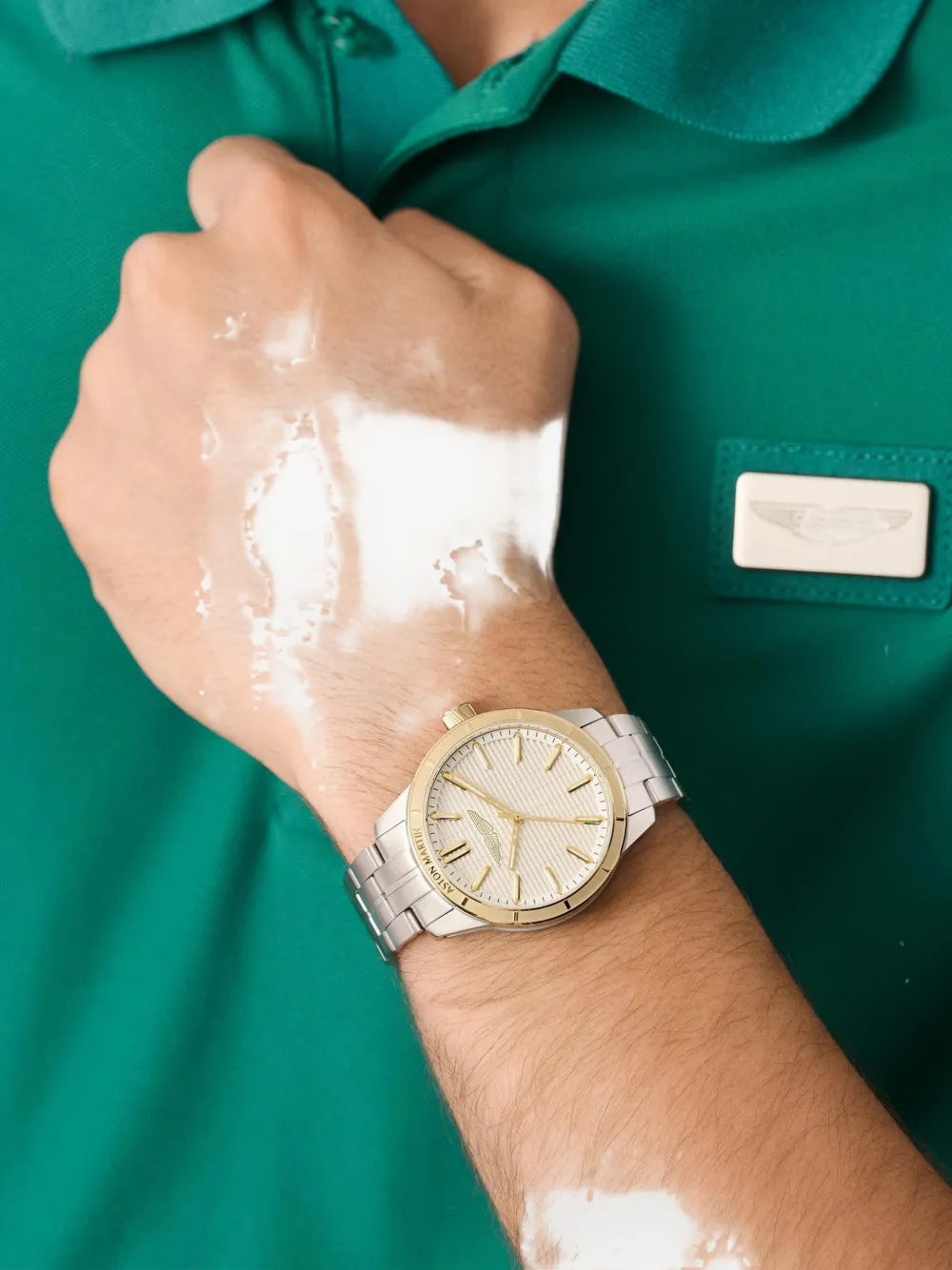 Aston Martin Watches Two Tone 39mm watch - Zilver