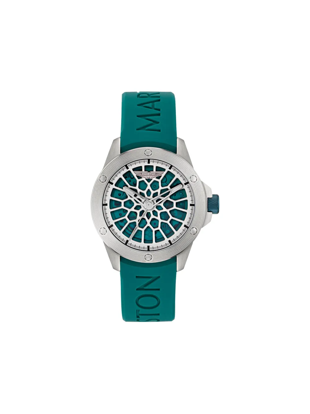 Aston Martin Watches Blue Skeleton 41mm Watch - Bianco