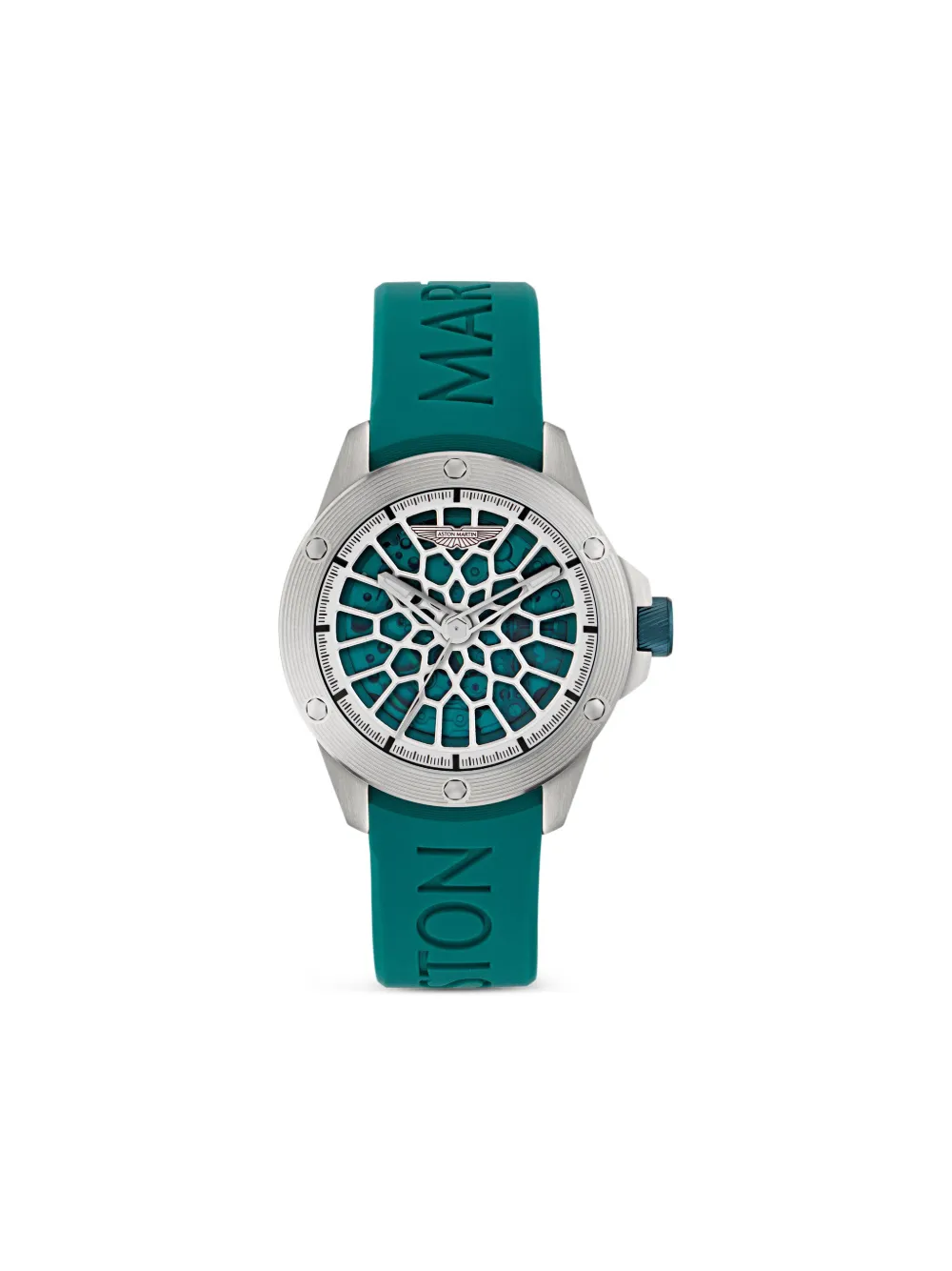 Aston Martin Watches Blue Skeleton 41mm Watch - Bianco