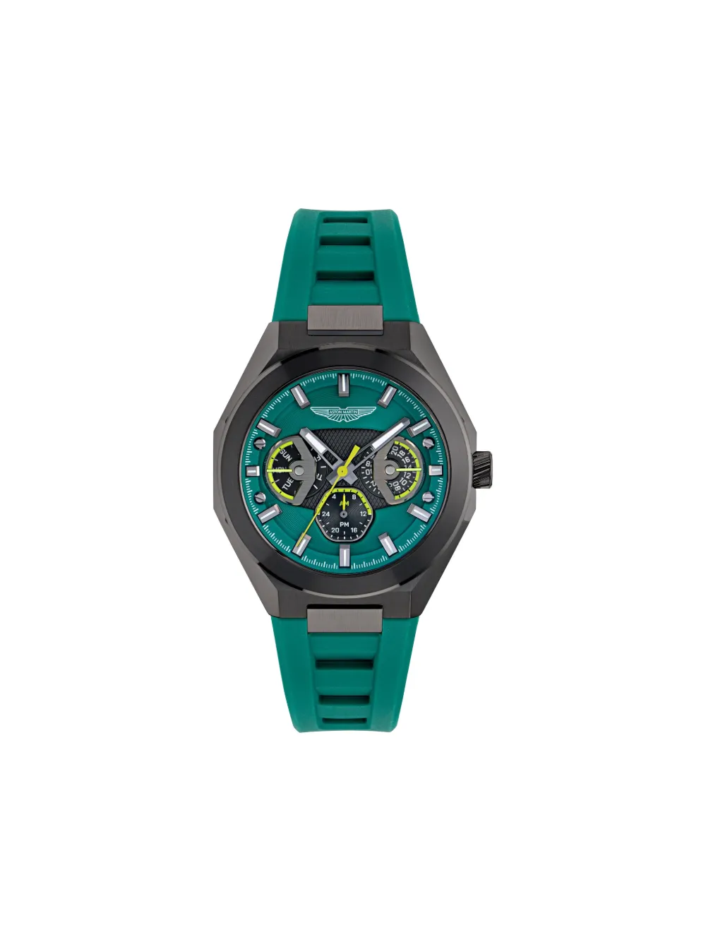 Aston Martin Watches Gunmetal 42mm watch - Verde