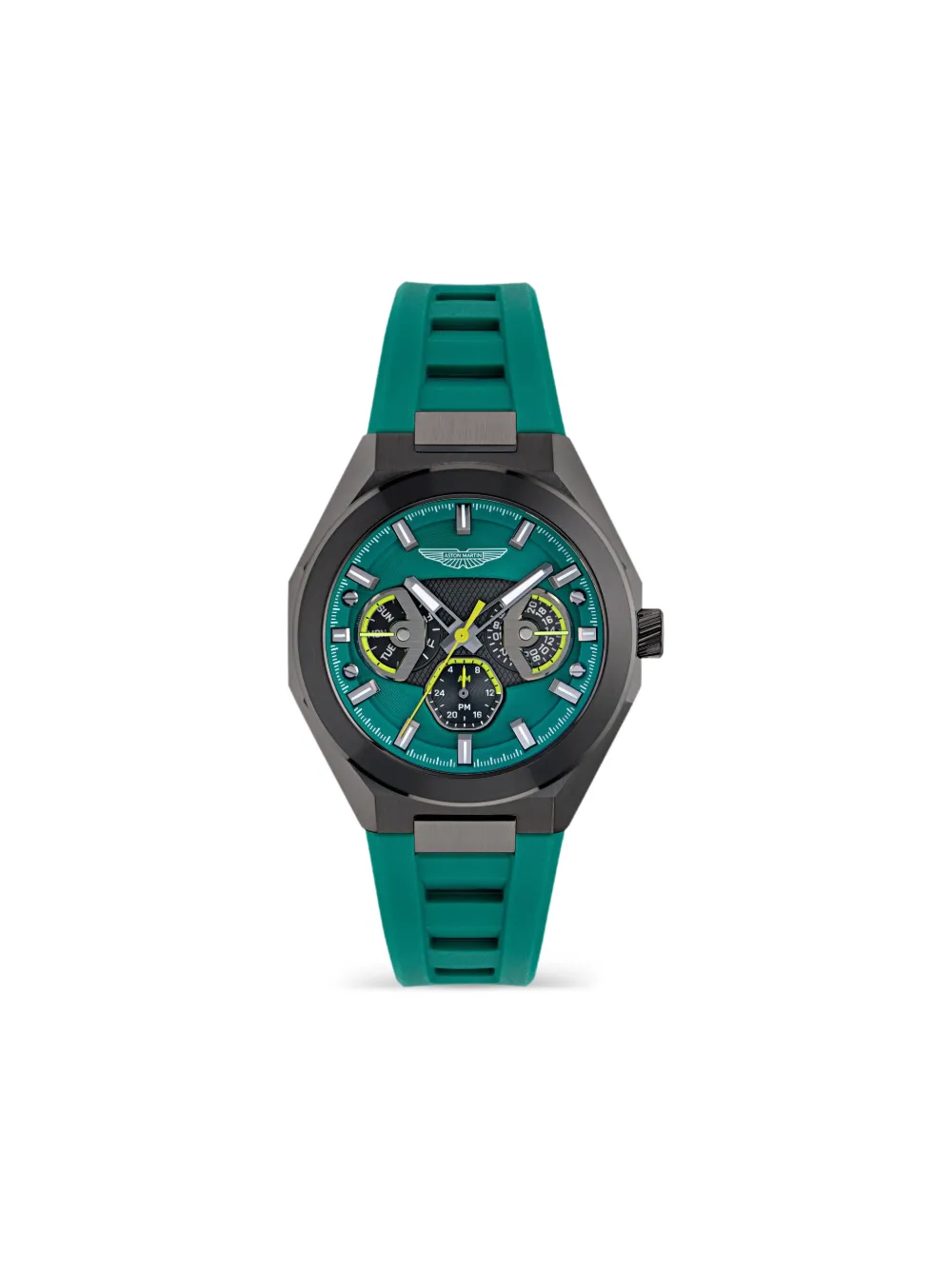 Aston Martin Watches Gunmetal 42mm watch - Verde