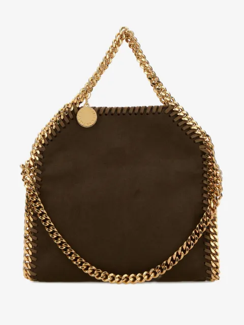 Stella McCartney Falabella suede tiny tote bag