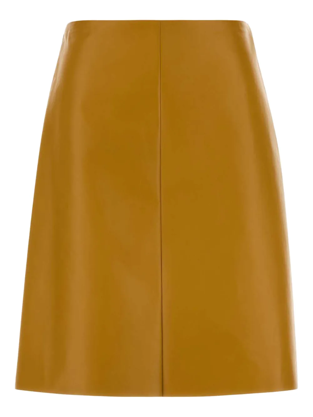 Miu Miu minijupe à taille ceinturée | jaune | Image 1