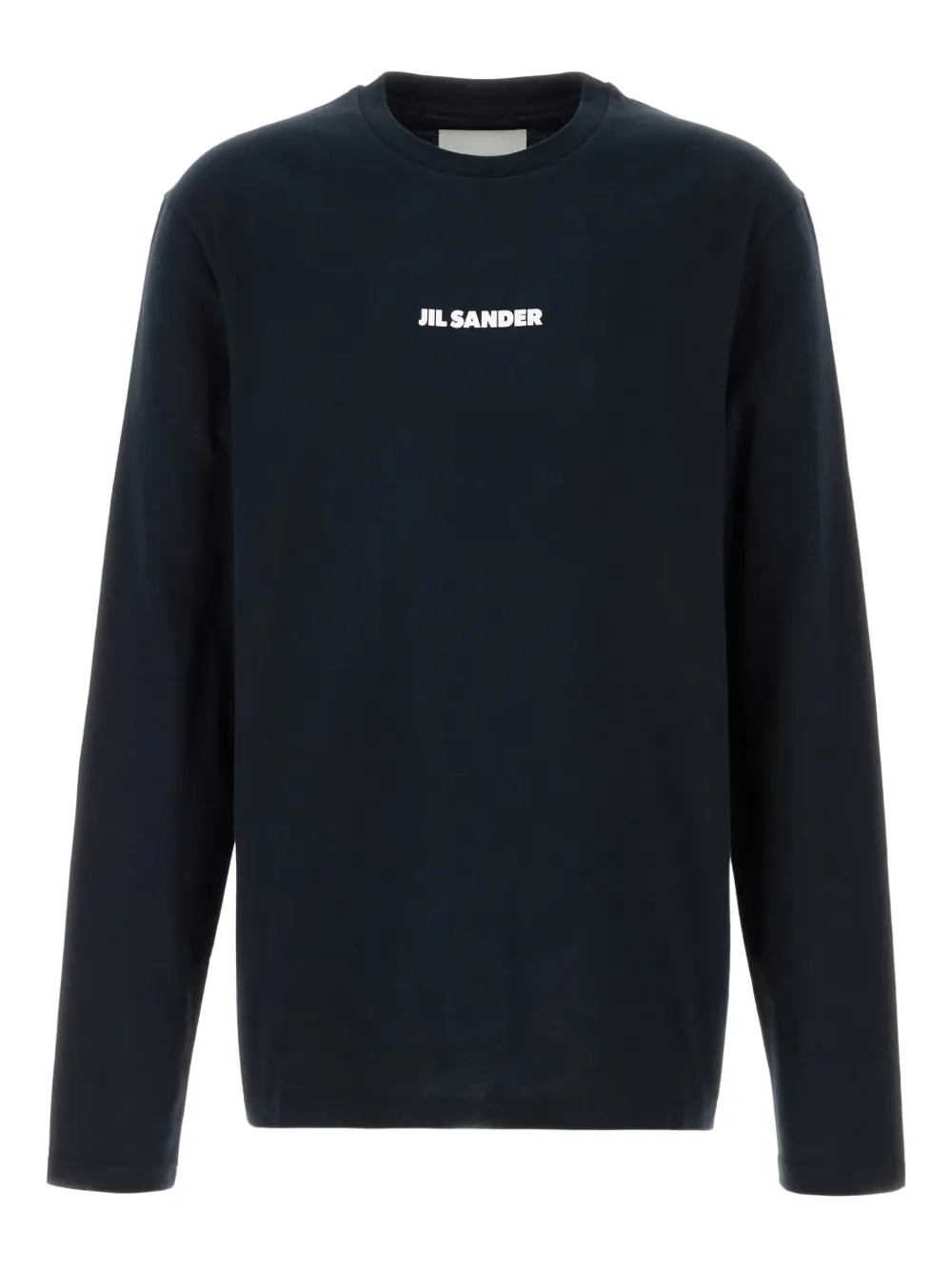 Jil Sander logo long-sleeve T-shirt | Blue | Image 1