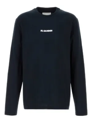 Jil Sander クルーネック Tシャツ | ブルー | FARFETCH JP