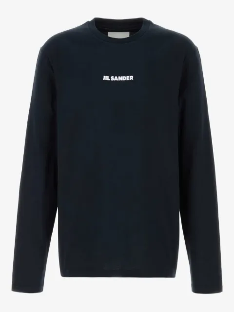 Jil Sander logo long-sleeve T-shirt