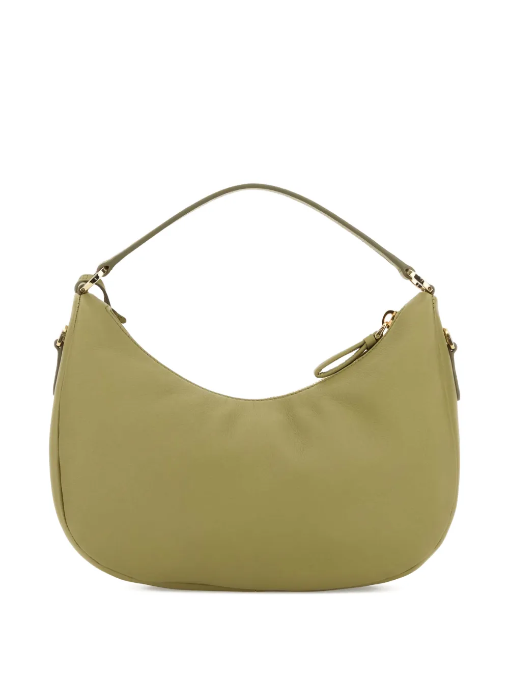 Prada Leren shopper - Groen
