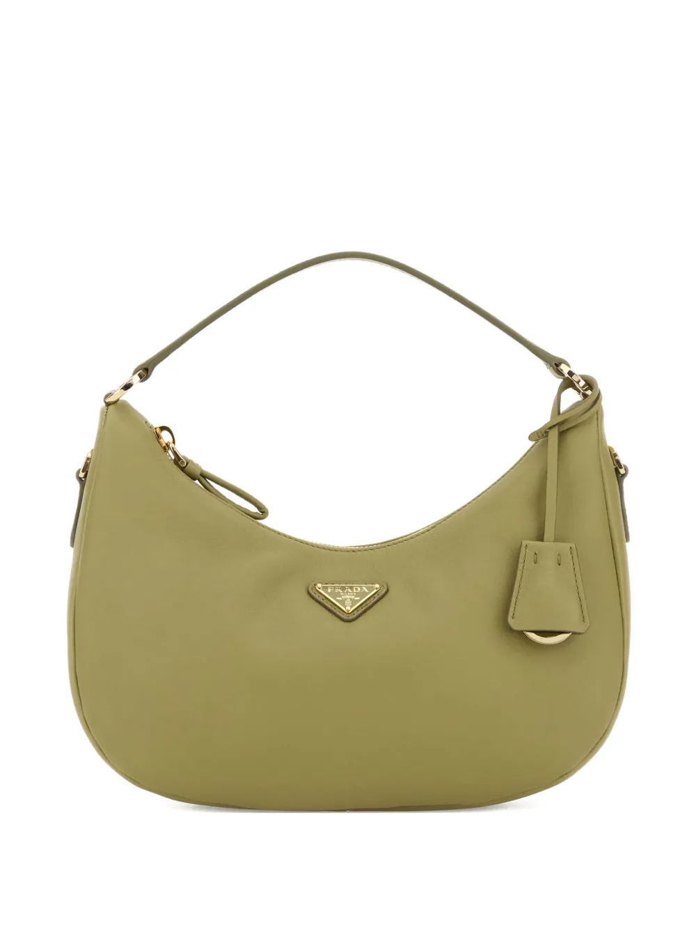 Prada leather tote bag - Verde