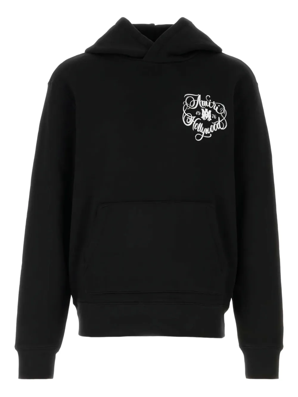 AMIRI  graphic-print hoodie | Black | Image 1