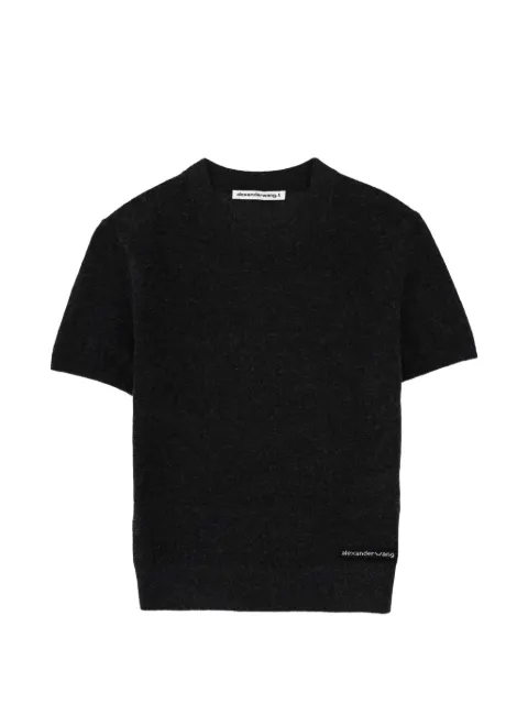 Alexander Wang top con cuello redondo