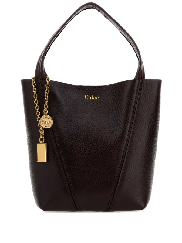 Chloé Small Chloé Spin Tote Bag in Purple
