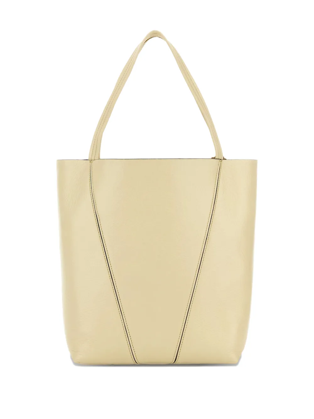 Chloé chain charm tote bag - Geel