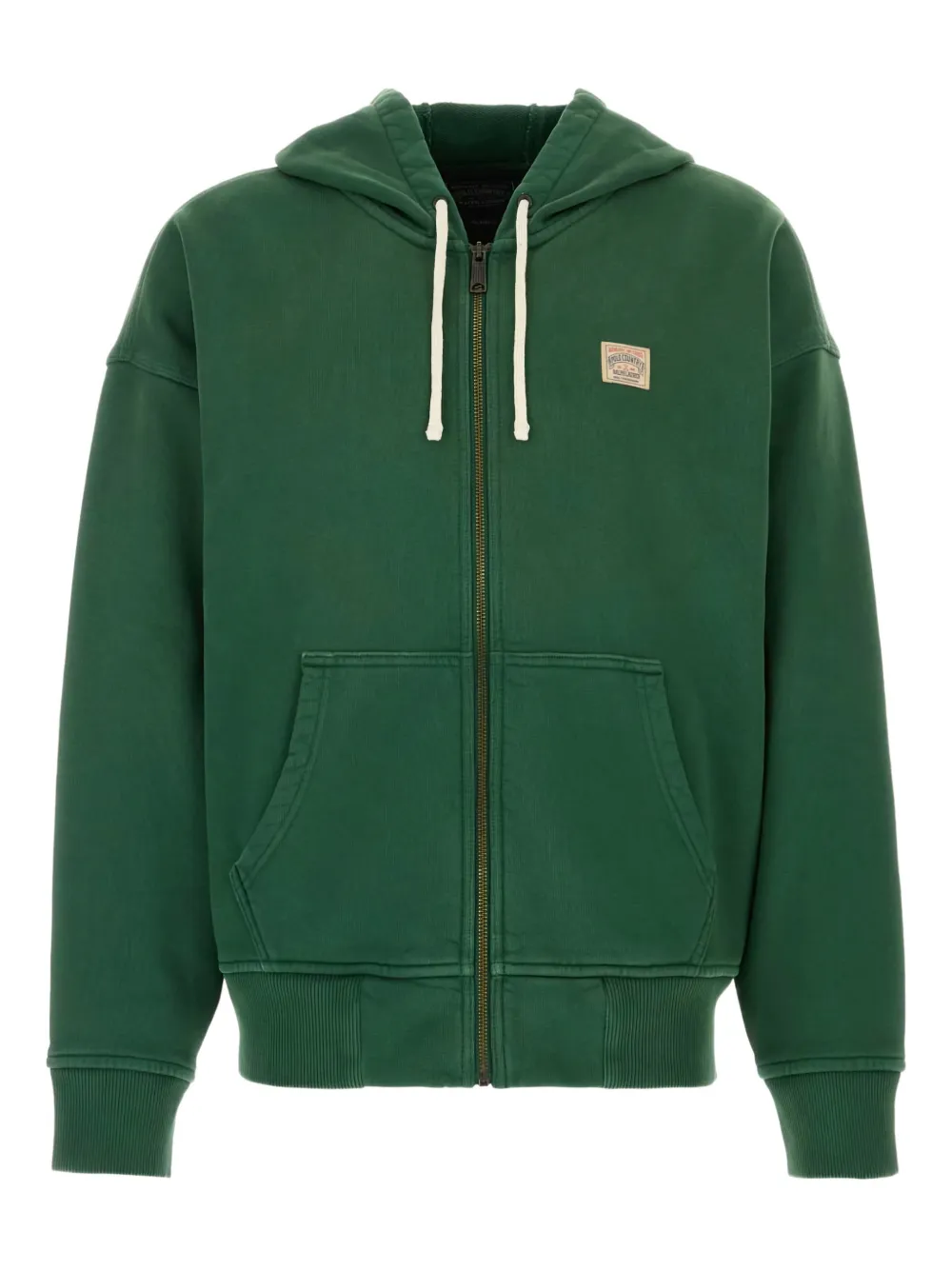 Polo Ralph Lauren hooded zip-fastening sweatshirt - Verde