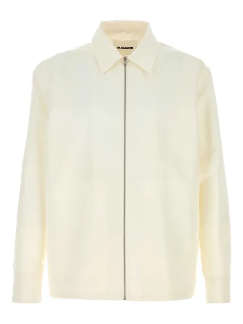 Jil Sander chemise à fermeture zippée