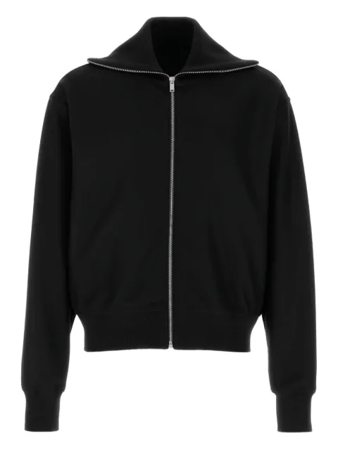 Jil Sander zip-up wool cardigan