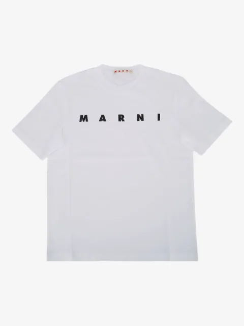 Marni Kids logo cotton T-shirt