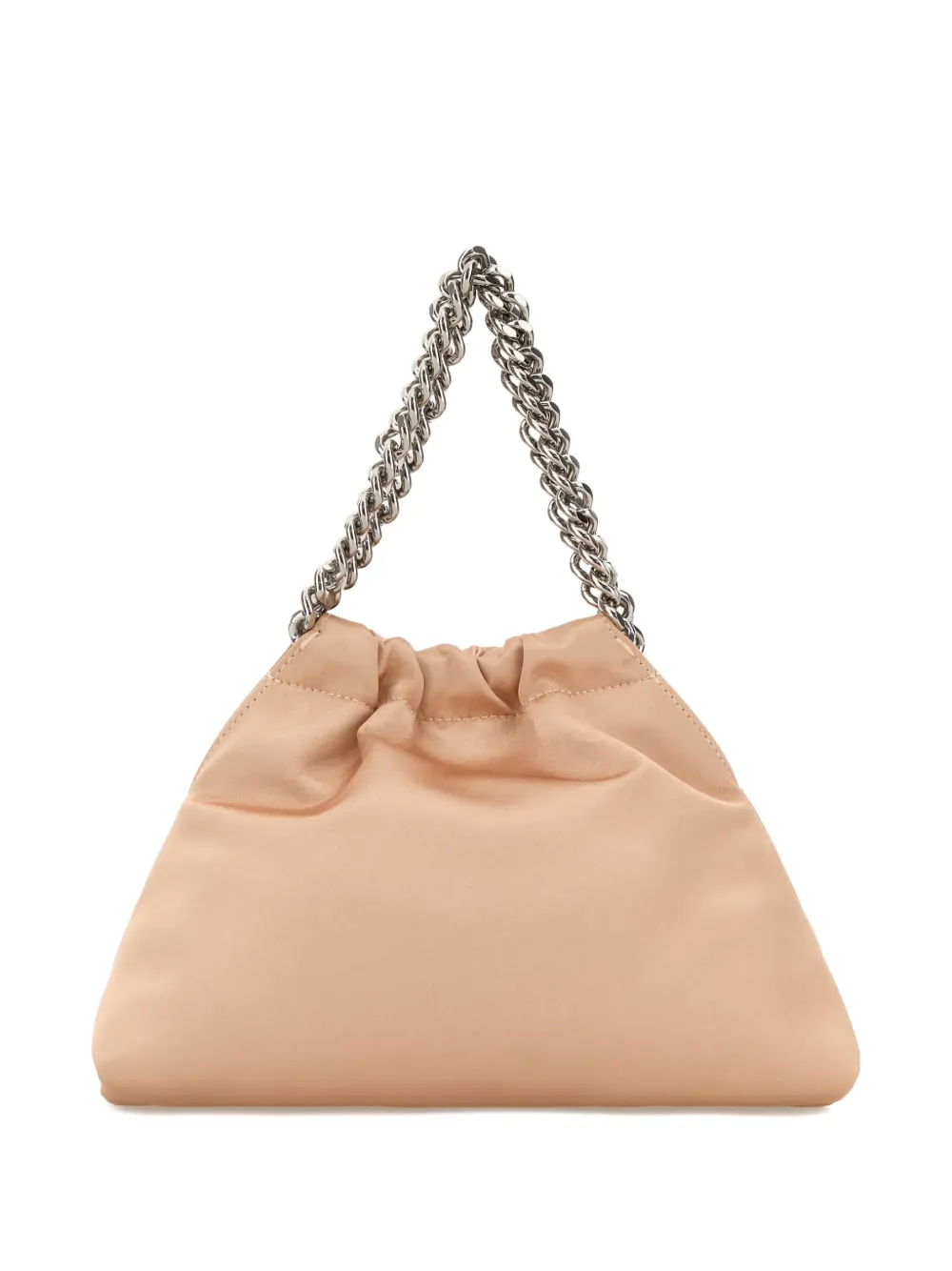 Stella McCartney Falabella satijnen crossbodytas met trekkoord Beige