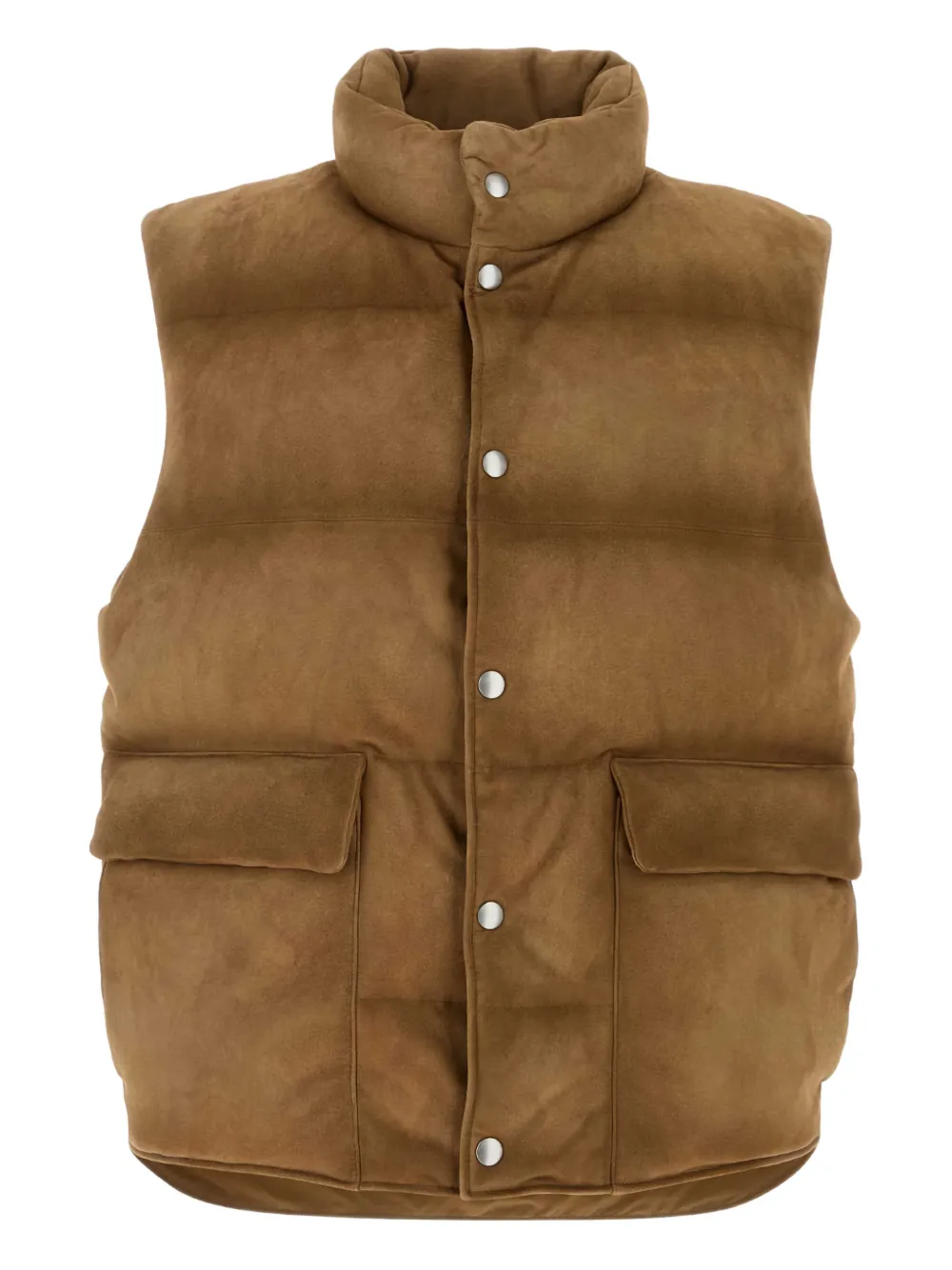 Prada pocket lambskin jacket - Marrone
