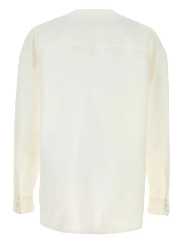 Jil Sander チェストポケット シャツ | ニュートラル | FARFETCH JP