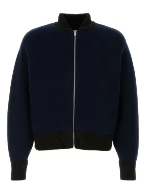 Jil Sander ウールボンバージャケット | グレー | FARFETCH JP