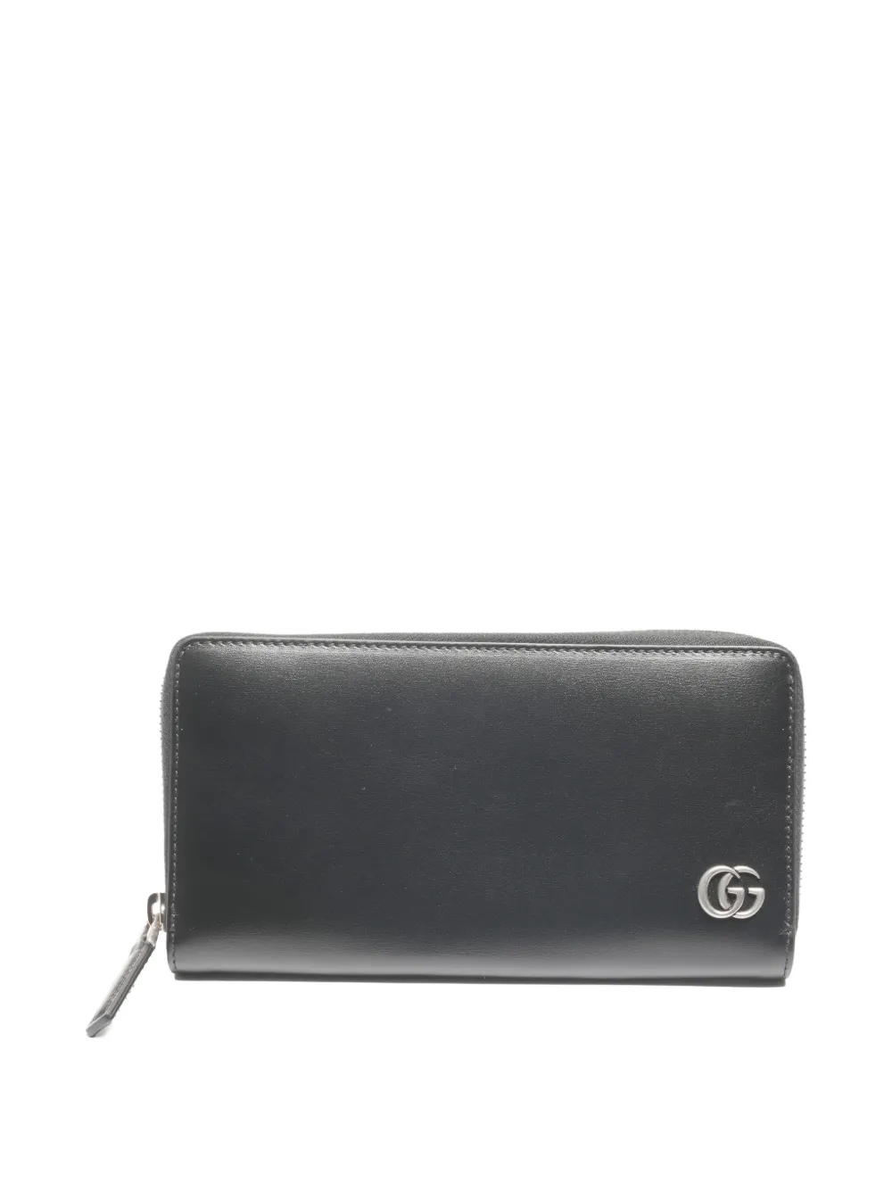 Gucci Pre-Owned  2000-2020 GG Marmon zip wallet | Black | Image 1