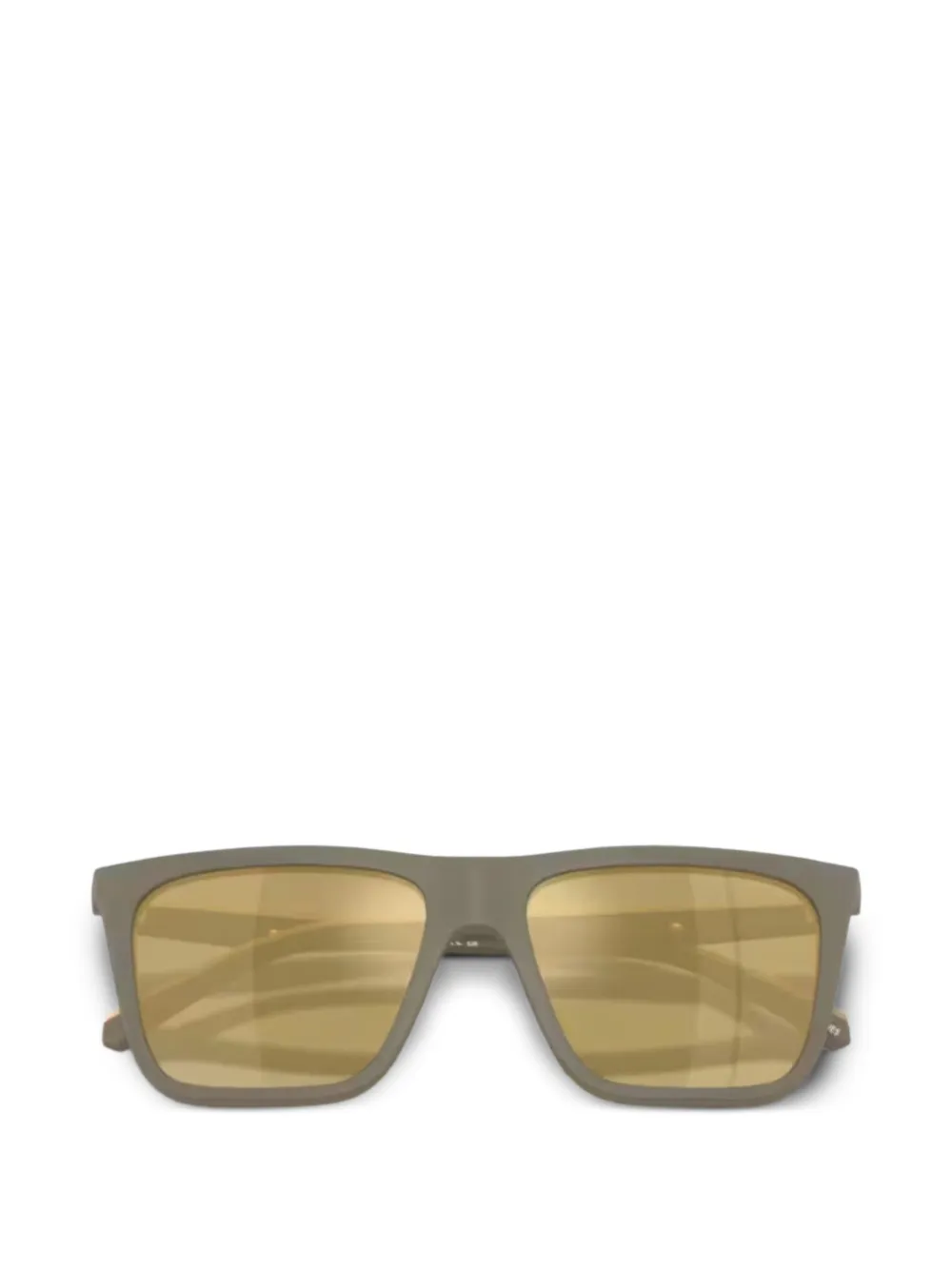 Emporio Armani square-frame sunglasses - Toni neutri
