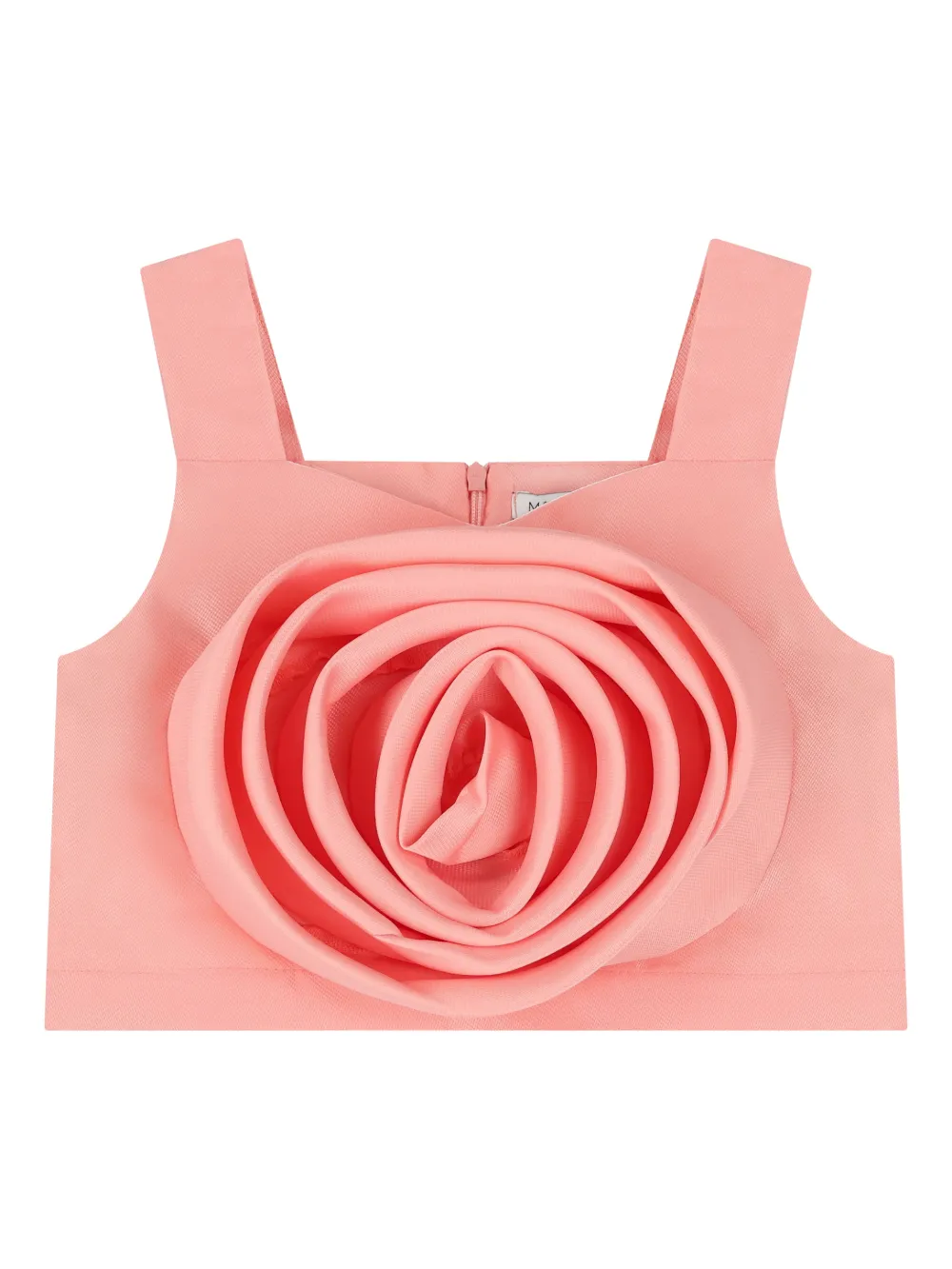 MAMA LUMA KIDS Satijnen rok set met roos Wit