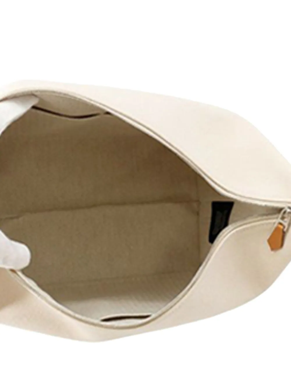 Pre-owned Hermes 2021-2025 Large Toile Bride A Brac Case Vanity Bag In Brown