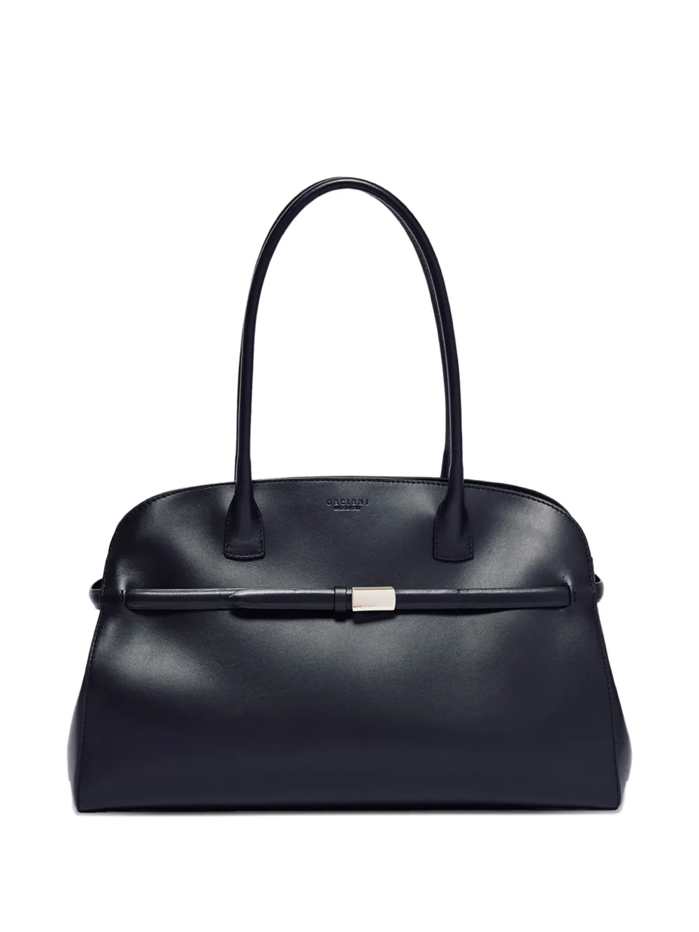 Orciani handle strap clutch bag | Black | Image 1