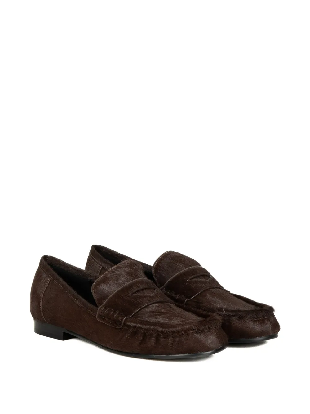Bibi Lou Lyra loafers met veters - Bruin