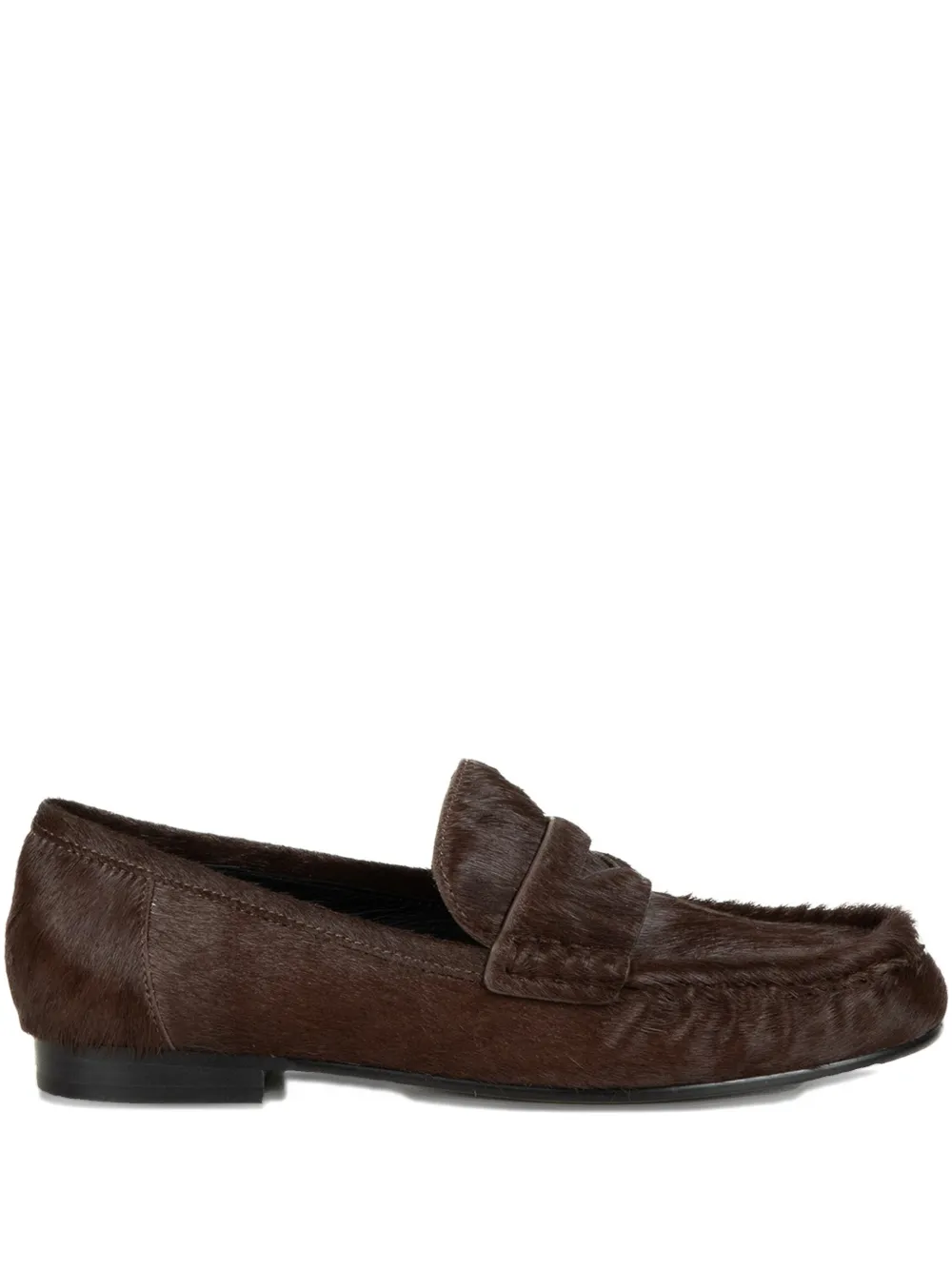 Bibi Lou Lyra Lace-up Loafers In Brown